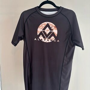 NWOT Alavanca Black Grappling Top